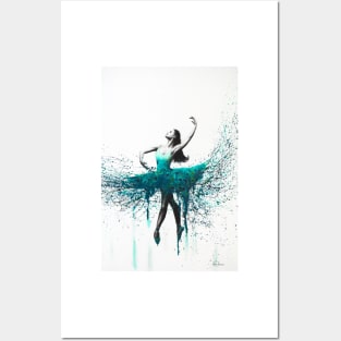 Turquoise Twist Posters and Art